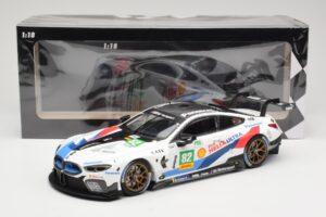 BMW M8 GTE Team Mtek #82 T. Blomqvist / A. Felix da Costa 6 Hours of Fuji 2018 Minichamps 1:18 155182982 Diecast - image 6 of 6