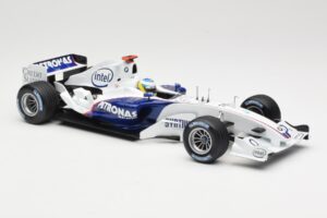 BMW Sauber F1.06 #16 N. Heidfeld Launch Version 2006 Minichamps 1:18 80430413183 Diecast - image 4 of 6