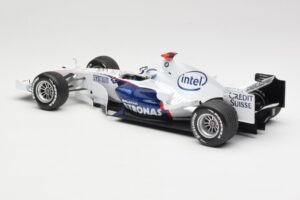 BMW Sauber F1.07 #9 N. Heidfeld Launch Version 2007 Minichamps 1:18 80430426994 Diecast - image 5 of 7