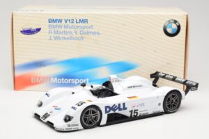 BMW V12 LMR LMP #15 P. Martini / Y. Dalmas / J. Winkelhock 24 Hours of Le Mans Winner 1999 Minichamps 1:18 80430009338 Diecas - image 6 of 6