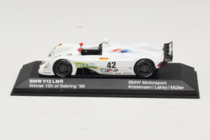 BMW V12 LMR #42 T. Kristensen / J.J. Lehto / J. Muller 24 Hours of Le Mans 1999 Minichamps 1:43 80429418137 Diecast