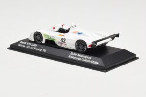 BMW V12 LMR LMP1 #42 J. Müller / J. Lehto 24 Hours of Le Mans 2000 Minichamps 1:43 80420018215 Diecast - image 3 of 4