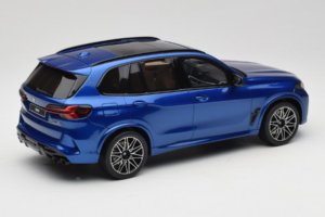BMW X5 M F95 Competition Marina Bay Blue Metallic GT Spirit 1:18 GT967 Resin - image 2 of 6