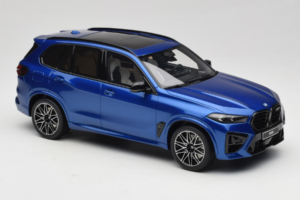BMW X5 M F95 Competition Marina Bay Blue Metallic GT Spirit 1:18 GT967 Resin - image 4 of 6