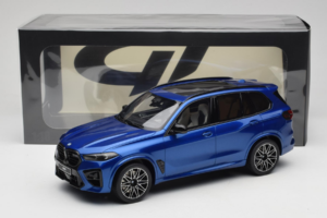 BMW X5 M F95 Competition Marina Bay Blue Metallic GT Spirit 1:18 GT967 Resin - image 6 of 6