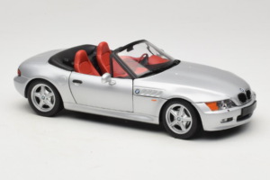 BMW Z3 Cabriolet Silver UT Models 1:18 20402 Diecast - image 6 of 8