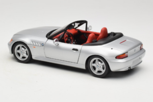BMW Z3 Cabriolet Silver UT Models 1:18 20402 Diecast - image 7 of 8