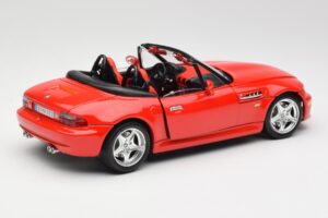 BMW Z3 E36/7 Roadster Red Bburago 1:18 3349 Diecast - image 3 of 8