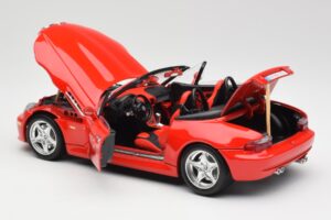BMW Z3 E36/7 Roadster Red Bburago 1:18 3349 Diecast - image 5 of 8