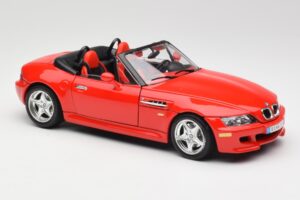 BMW Z3 E36/7 Roadster Red Bburago 1:18 3349 Diecast - image 6 of 8