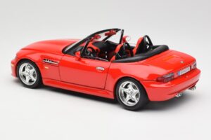 BMW Z3 E36/7 Roadster Red Bburago 1:18 3349 Diecast - image 7 of 8