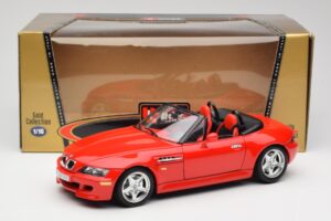 BMW Z3 E36/7 Roadster Red Bburago 1:18 3349 Diecast - image 8 of 8
