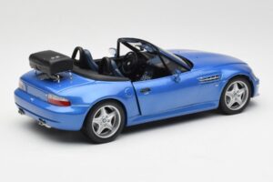 BMW Z3 M Roadster With Luggage Rack Blue Metallic UT Models 1:18 20416 Diecast - image 3 of 8