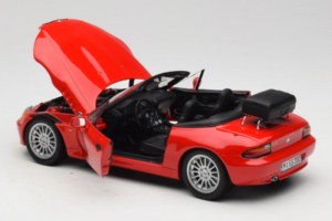 BMW Z3 Roadster 1.9 Red Dealer Edition UT Models 1:18 80439423068 Diecast - image 5 of 8