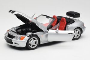 BMW Z3 Roadster With Luggage Rack Silver UT Models 1:18 20407 Diecast - image 2 of 8
