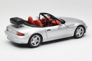 BMW Z3 Roadster With Luggage Rack Silver UT Models 1:18 20407 Diecast - image 3 of 8