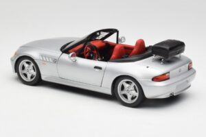 BMW Z3 Roadster With Luggage Rack Silver UT Models 1:18 20407 Diecast - image 7 of 8