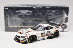 BMW Z4 E89 GT3 #888 Triple Eight Racing L. Mowle / J. Ratcliffe 24 Hours of Spa 2015 Minichamps 1:18 151152388 Diecast - image 6 of 6