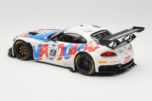 BMW Z4 E89 GT3 #9 Roal Motorsport A. Zanardi / B. Spengler 24 Hours of Spa 2015 Minichamps 1:18 151152309 Diecast - image 5 of 6