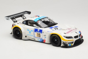 BMW Z4 GT3 #19 Team Schubert J. Muller / D. Muller ADAC 24 Hours Nurburgring 2012 Minichamps 1:18 151122319 Diecast - image 4 of 6