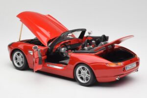 BMW Z8 E52 Red Metallic Bburago 1:18 18-12032 Diecast - image 5 of 8