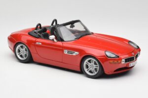 BMW Z8 E52 Red Metallic Bburago 1:18 18-12032 Diecast - image 6 of 8