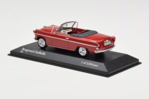 Borgward Isabella Cabriolet Red Minichamps 1:43 400096060 Diecast - image 3 of 4