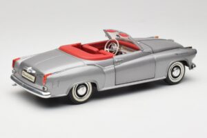 Borgward Isabella Cabriolet Silver Revell 1:18 8411 Diecast - image 3 of 8