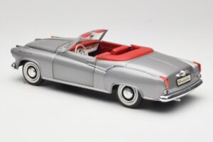 Borgward Isabella Cabriolet Silver Revell 1:18 8411 Diecast - image 7 of 8