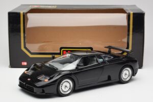 Bugatti EB110 Black Bburago 1:18 3055 Diecast - image 8 of 8