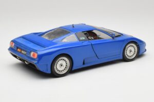Bugatti EB110 Dark Blue Bburago 1:18 3035-DB Diecast - image 3 of 8
