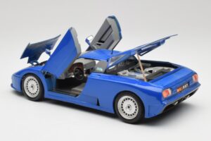 Bugatti EB110 Dark Blue Bburago 1:18 3035-DB Diecast - image 5 of 8