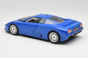 Bugatti EB110 Dark Blue Bburago 1:18 3035-DB Diecast - image 7 of 8
