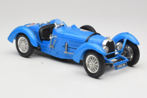 Bugatti Type 51 Grand Prix #14 Blue Bburago 1:18 3012-M1 Diecast - image 4 of 6