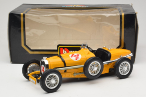 Bugatti Type 59 #14 Grand Prix Orange Bburago 1:18 3012 Diecast - image 6 of 6