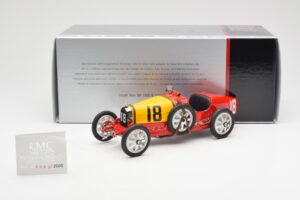 Bugatti T35 National Colors Spain CMC 1:18 M-100-B-016 Diecast - image 6 of 6
