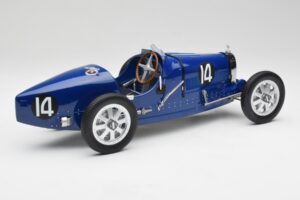 Bugatti Type 35 #14 Dark Blue Norev 1:12 125703 Diecast - image 2 of 6