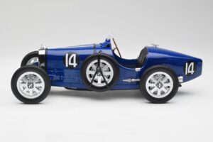 Bugatti Type 35 #14 Dark Blue Norev 1:12 125703 Diecast - image 3 of 6