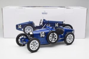 Bugatti Type 35 #14 Dark Blue Norev 1:12 125703 Diecast - image 6 of 6
