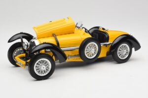 Bugatti Type 59 Yellow Bburago 1:18 3005 Diecast - image 2 of 8