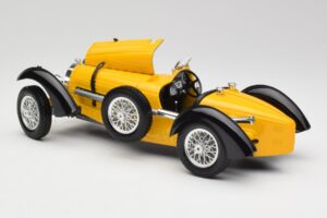 Bugatti Type 59 Yellow Bburago 1:18 3005 Diecast - image 5 of 8