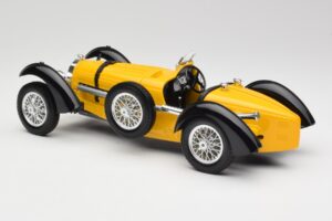 Bugatti Type 59 Yellow Bburago 1:18 3005 Diecast - image 7 of 8