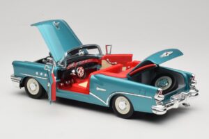 Buick Century Convertible Blue Mira 1:18 6134 Diecast - image 5 of 8