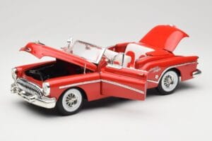 Buick Skylark Convertible Red Motormax 1:18 73129 Diecast - image 2 of 8