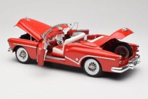 Buick Skylark Red Motormax 1:18 411393-M1 Diecast - image 5 of 8