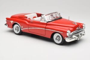 Buick Skylark Red Motormax 1:18 411393-M1 Diecast - image 6 of 8