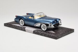 Buick Wildcat II Concept Blue Minichamps 1:18 107141220 Diecast - image 4 of 6