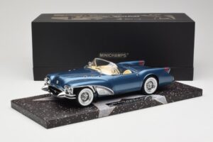 Buick Wildcat II Concept Blue Minichamps 1:18 107141220 Diecast - image 6 of 6