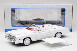 Cadillac Eldorado Convertible White MCG 1:18 MCG18474 Diecast - image 7 of 7