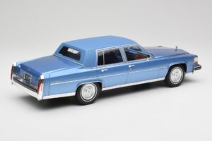 Cadillac Fleetwood Brougham Blue Metallic MCG 1:18 MCG18252 Diecast - image 2 of 6